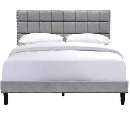 Bir Karton Paket Tufted Yatak Çerçeve Başlık Queen Size