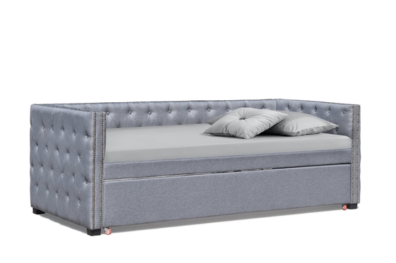 Çöplü Trundle Günlük Yatak Eşsiz Tasarım Gelişmiş Özellikler Ucuz Kumaş.