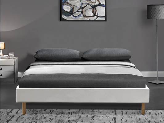 Contemporary King Döşemeli Platform Yatak King Assemble PU Deri 140x190Cm